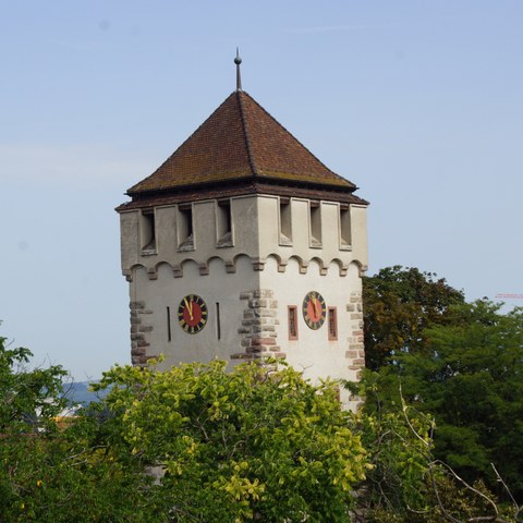 St. Johanns Tor in der Nachbarschaft. Vergrösserte Ansicht